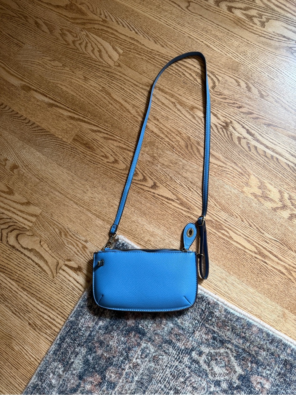 Joy Susan Blue Crossbody Bag